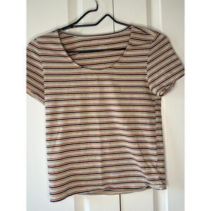 American Eagle Striped Shirt